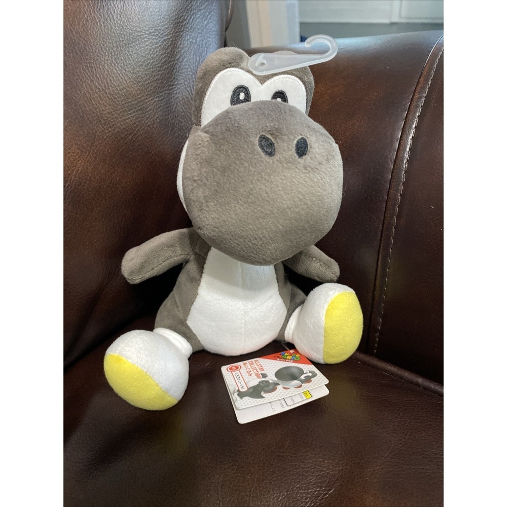 Grey Yoshi All Star Collection 51 Japan Figure Plush Stuffed Toy New - Picture 1 of 7